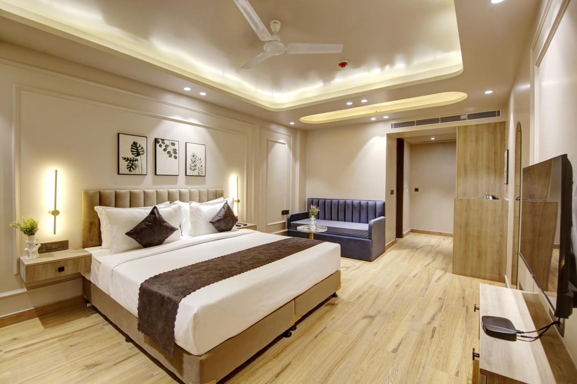 Saltstayz Premier - Near Golf Course Road & Sector 57 Гургаон Екстериор снимка