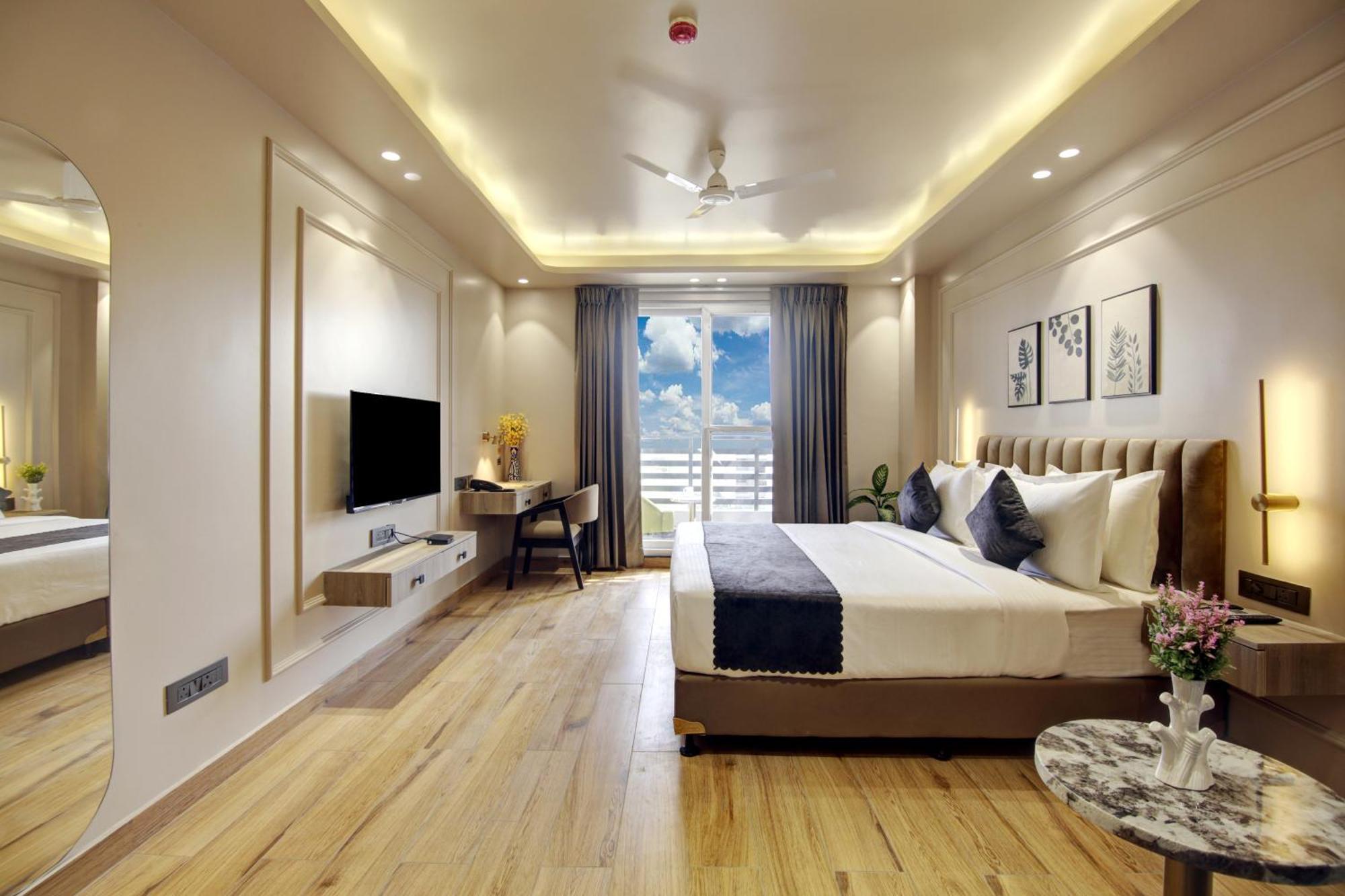 Saltstayz Premier - Near Golf Course Road & Sector 57 Гургаон Екстериор снимка