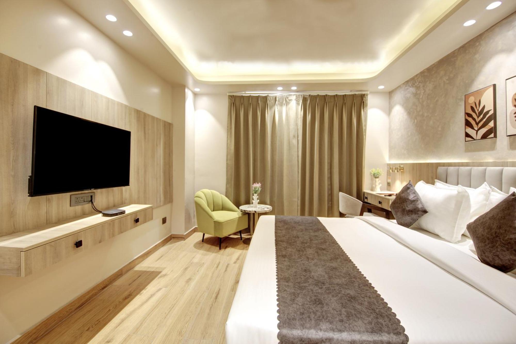 Saltstayz Premier - Near Golf Course Road & Sector 57 Гургаон Екстериор снимка