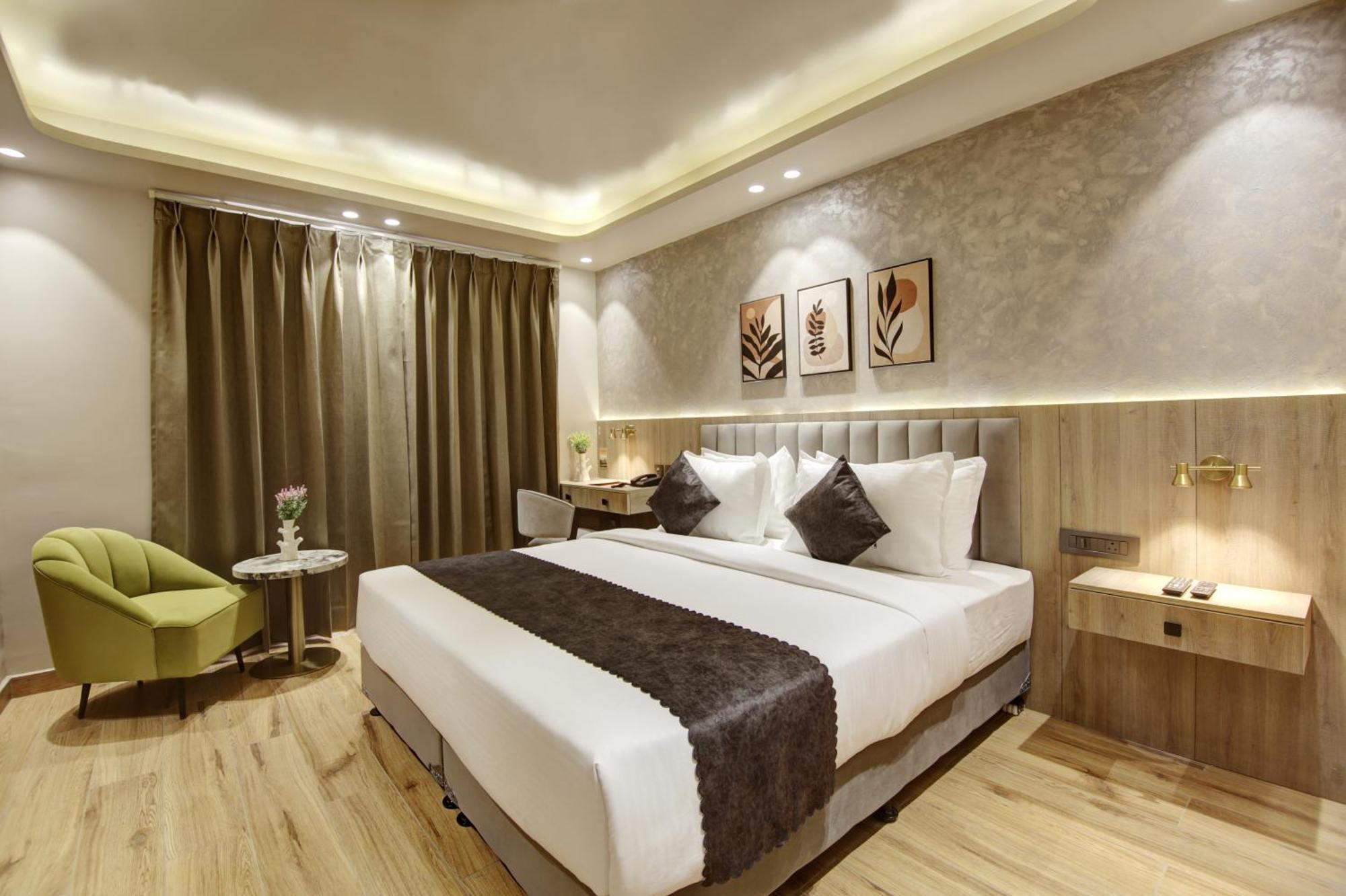 Saltstayz Premier - Near Golf Course Road & Sector 57 Гургаон Екстериор снимка